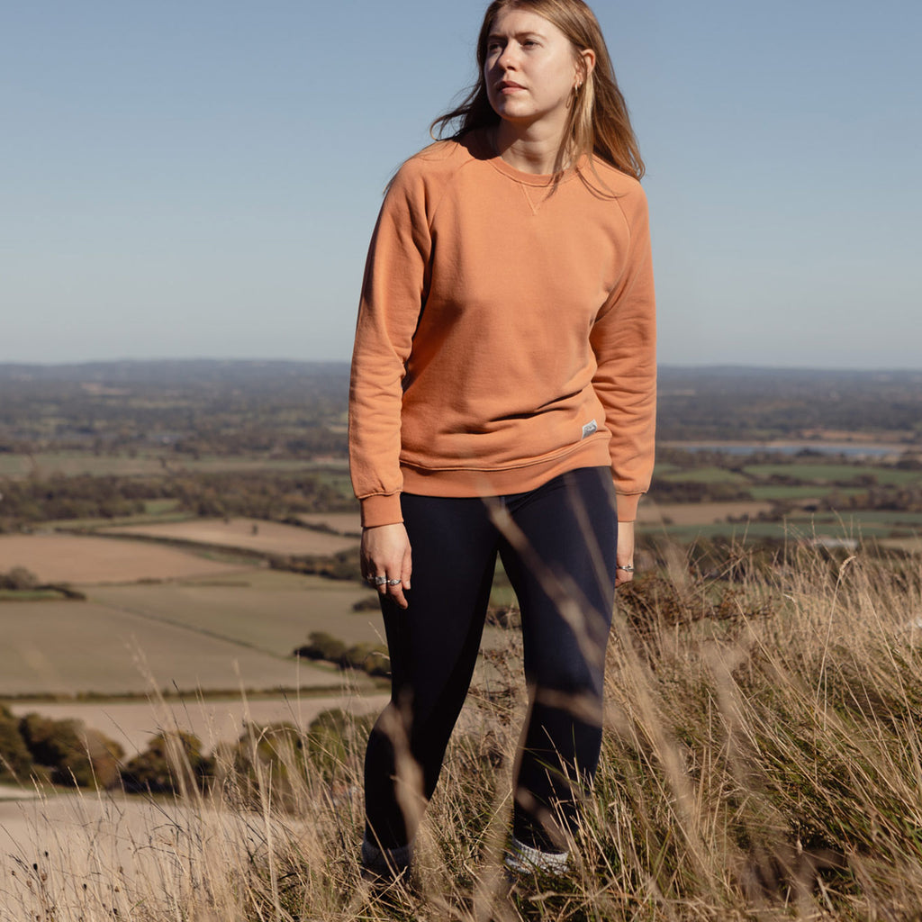 Silverstick Womens Beau Organic Cotton Sweatshirt Pheasant South Downs