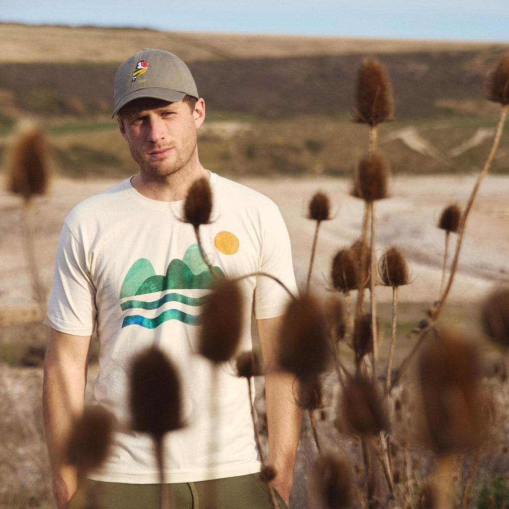 Matt Sewell +Silverstick organic cotton goldfinch cap