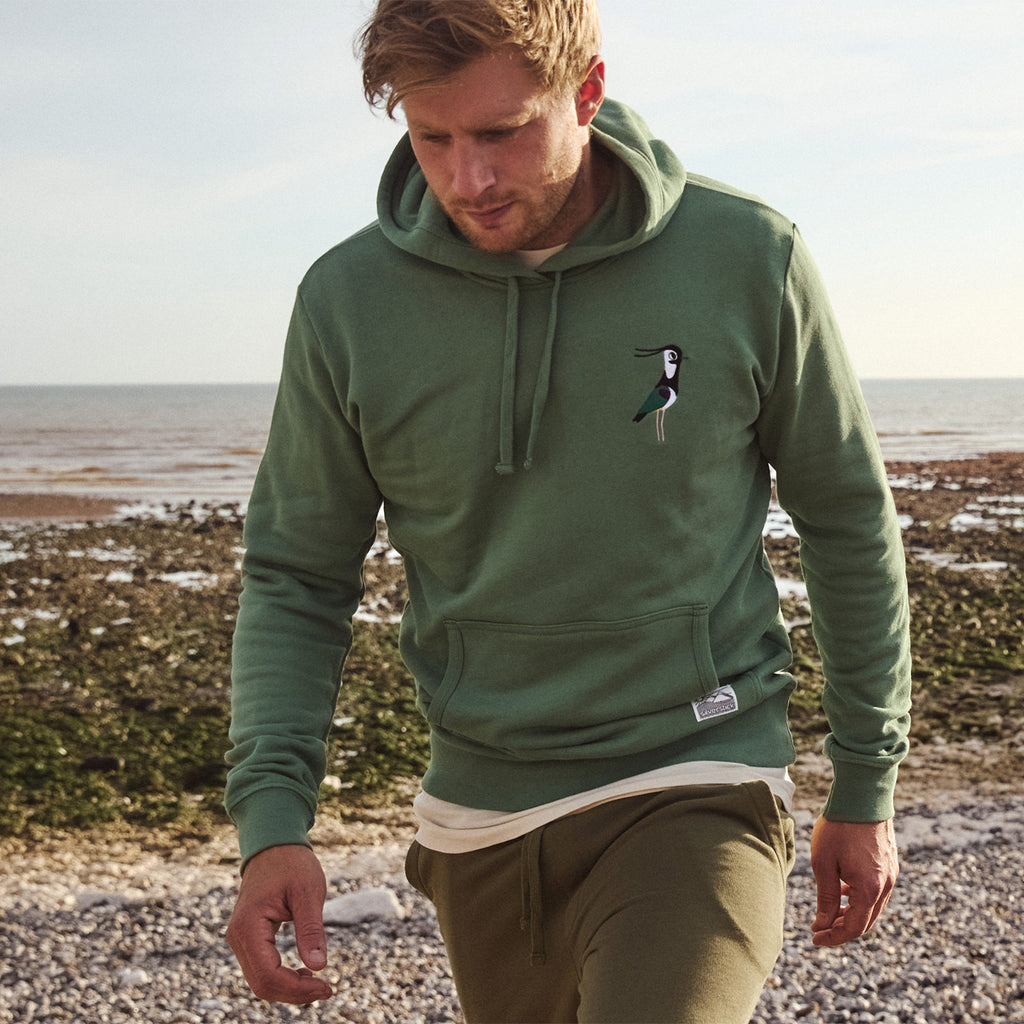 Silverstick mens matt sewell lapwing organic cotton hoodie beach