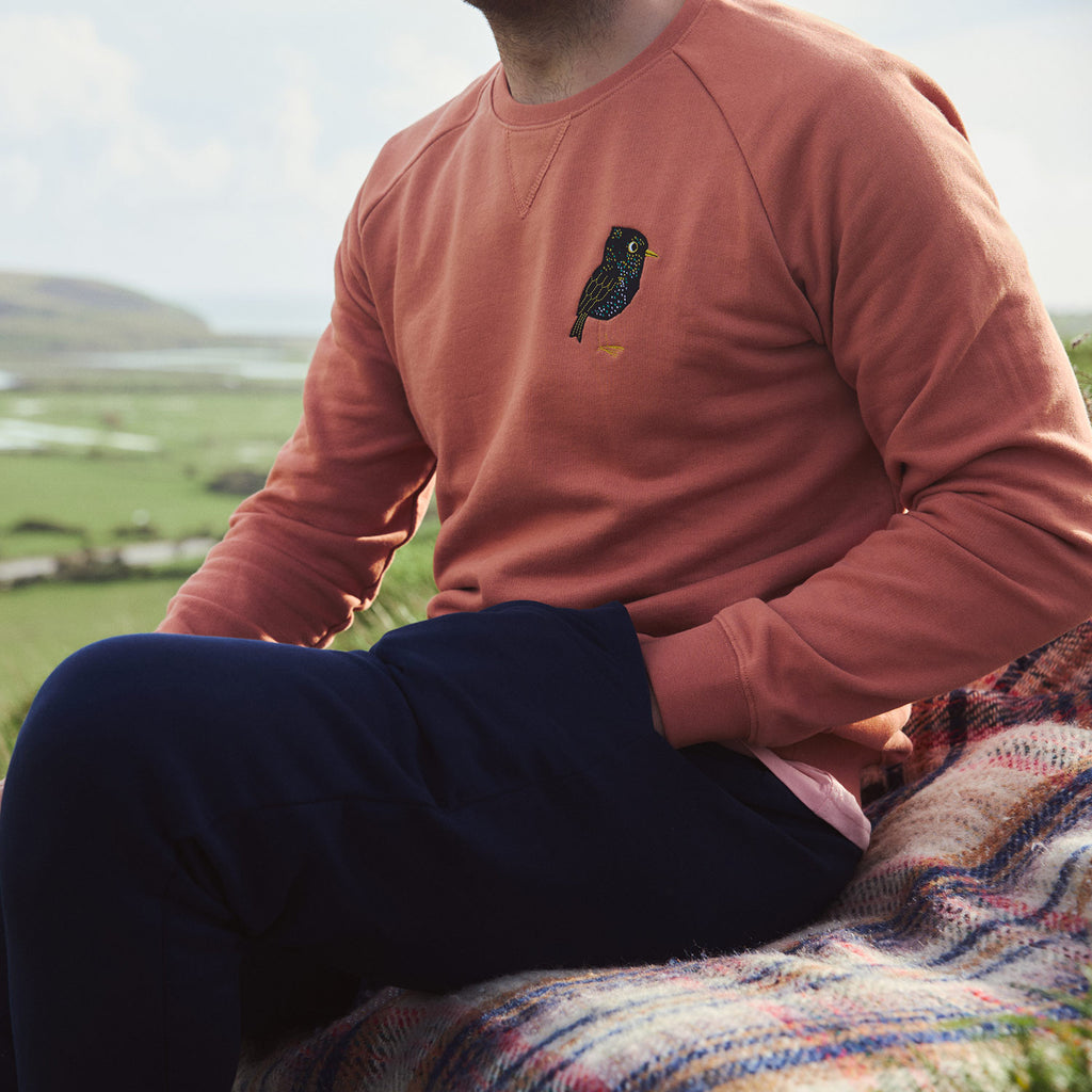 Silverstick mens matt sewell starling organic cotton sweat 