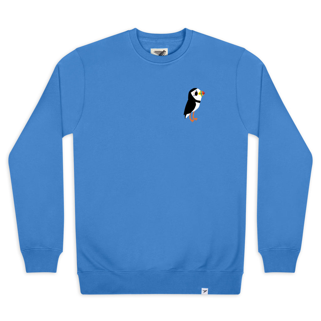 Matt Sewell Silverstick Puffin Men Organic Cotton Palace Blue