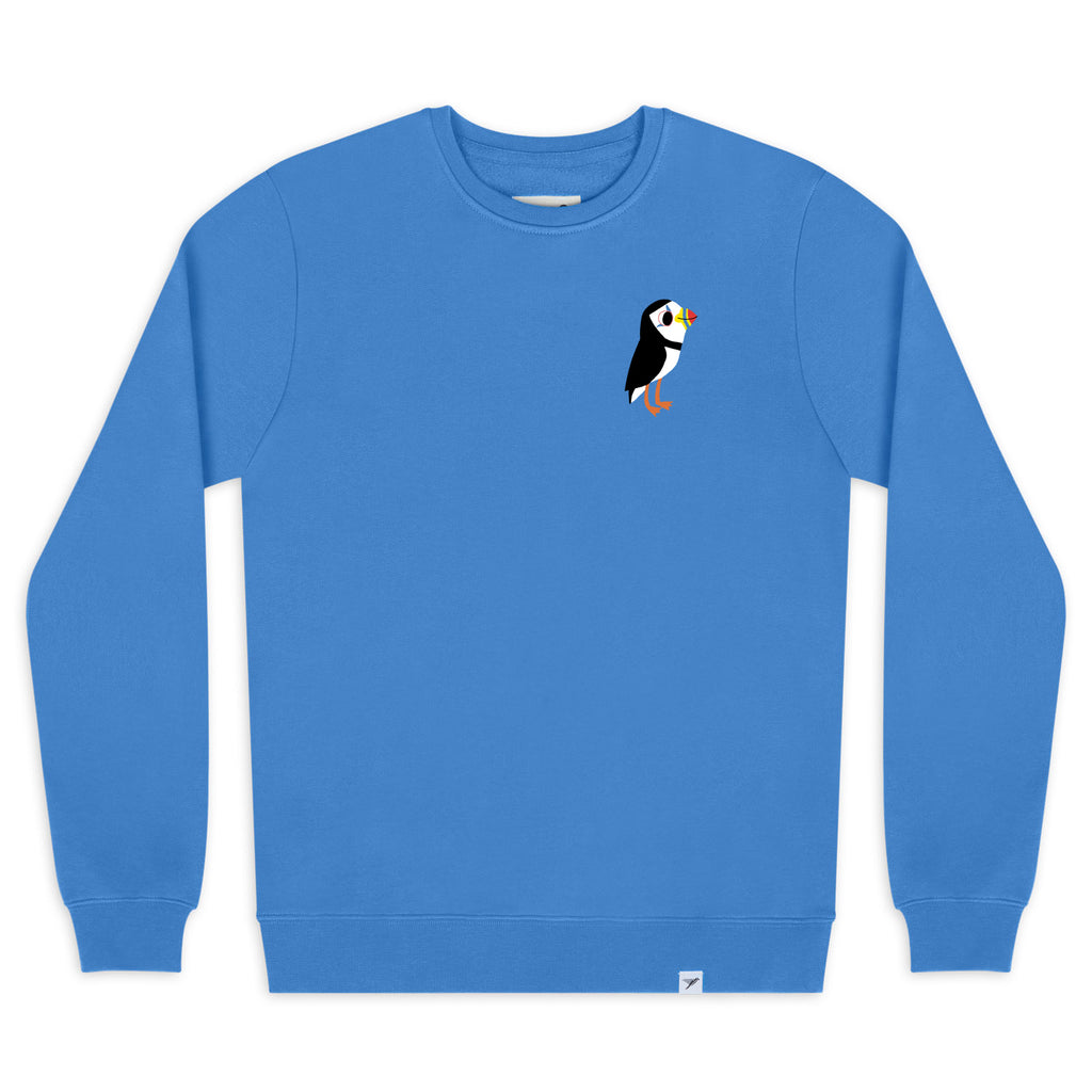 Matt Sewell Silverstick Puffin Women Organic Cotton Palace Blue