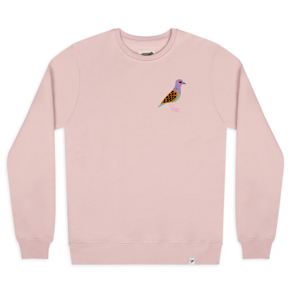 Matt Sewell Silverstick Turtle Dove Women Organic Cotton Sweat Lilac