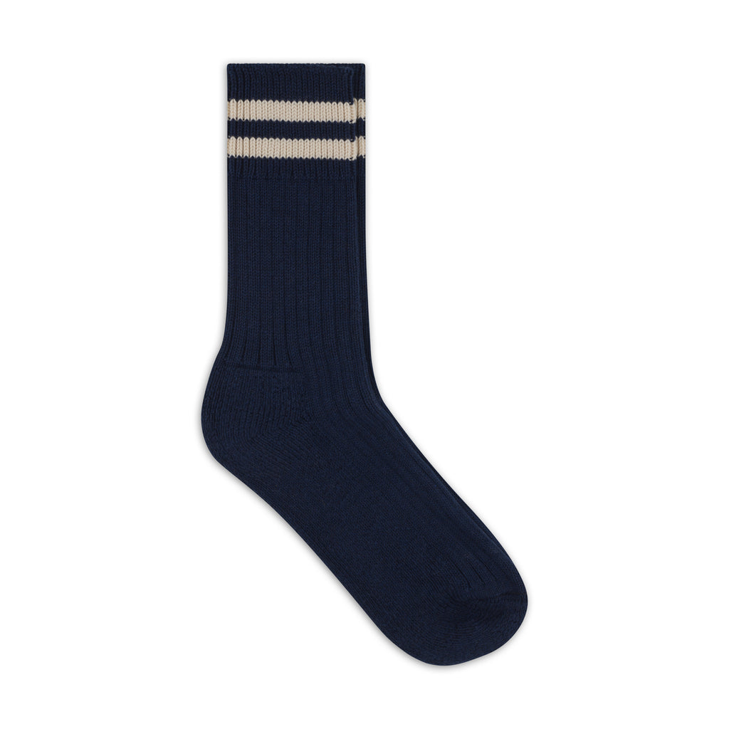 Silverstick Air Organic Cotton Sports Sock Marine Full