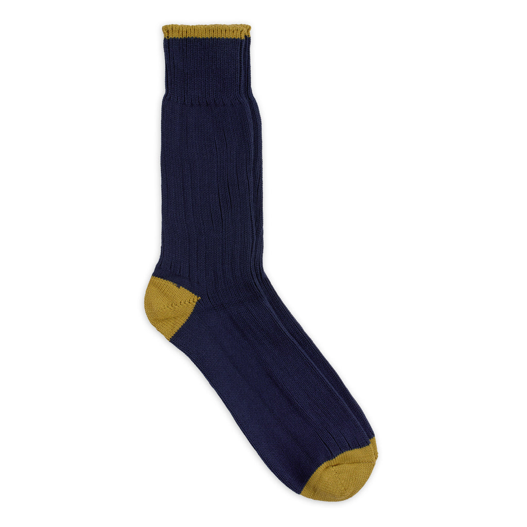 Silverstick Organic Cotton Caburn Adriatico Contrast Day Sock Full Size