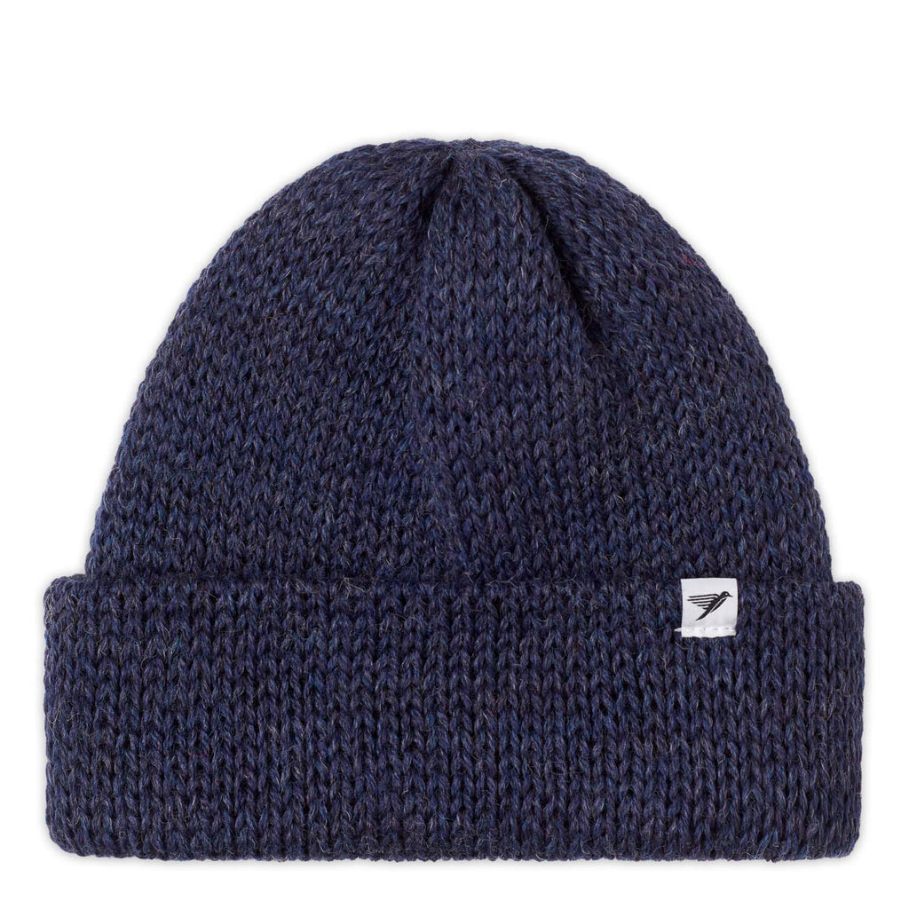 Silverstick Drift British Wool Beanie Denim