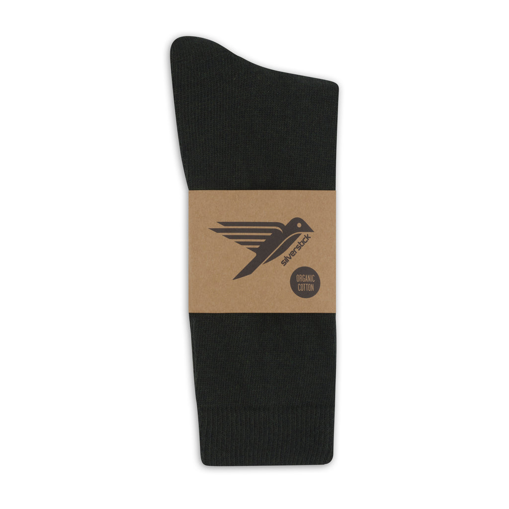 silverstick organic cotton hope deep forest sock 