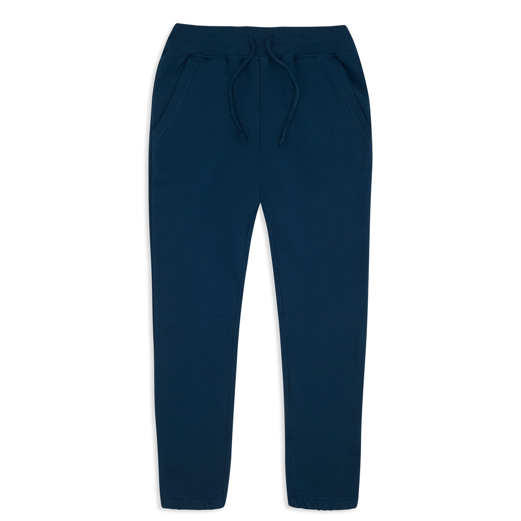 silverstick mens organic cotton sweatpant johnson majolica blue front