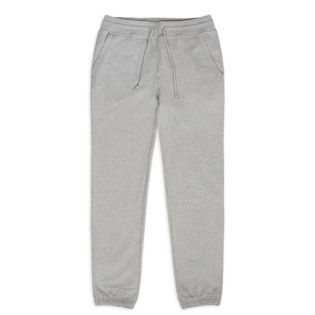 silverstick mens organic cotton sweatpant johnson ash marl front