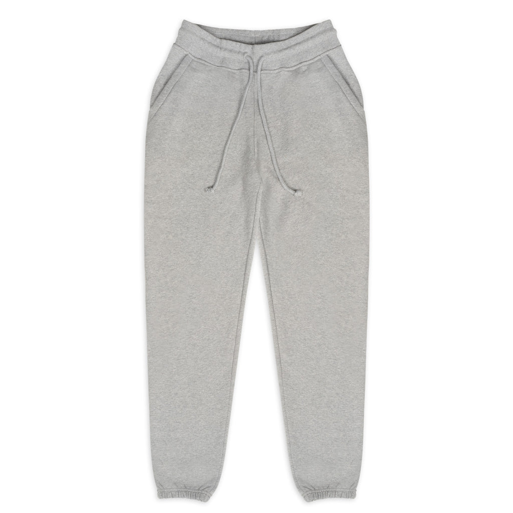 silverstick womens organic cotton sweatpant johnson ash marl front