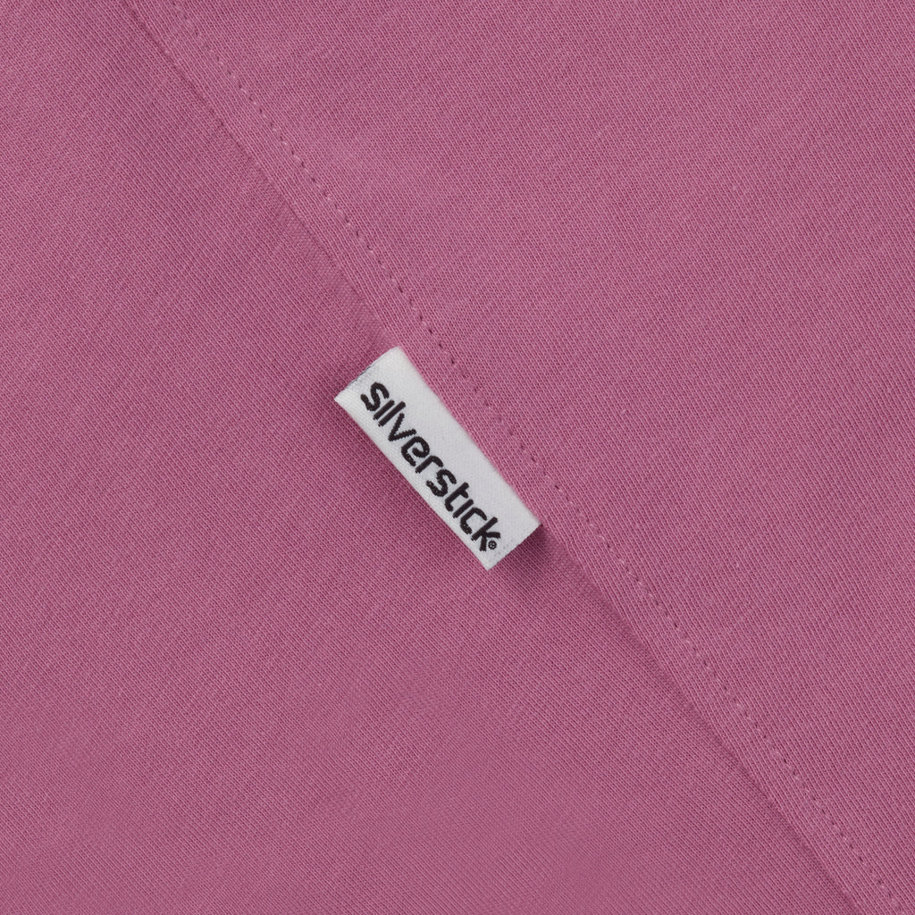 silverstick womens wilda organic cotton short sleeve t-shirt orchid label