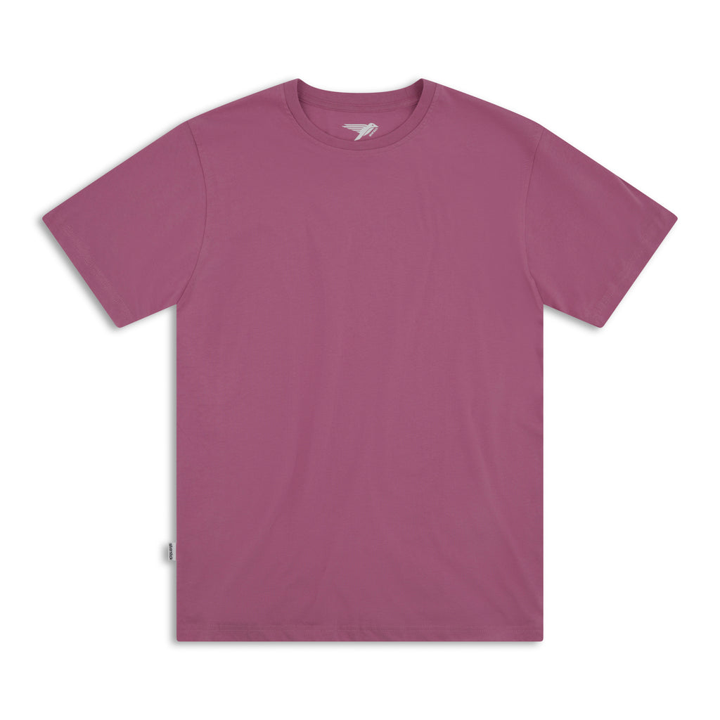 silverstick mens wanda organic cotton short sleeve t shirt orchid
