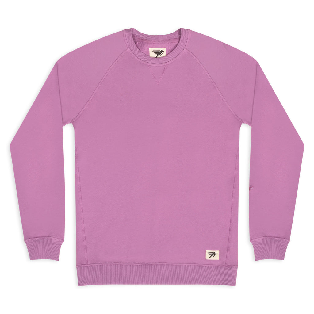 Silverstick Nias Mens Organic Cotton Sweat Mulberry Front