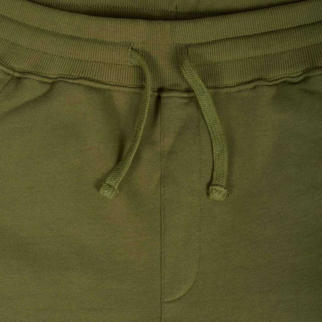 Silverstick Jensen Mens Organic Cotton Sweatshirt Capulet Olive Drawstring