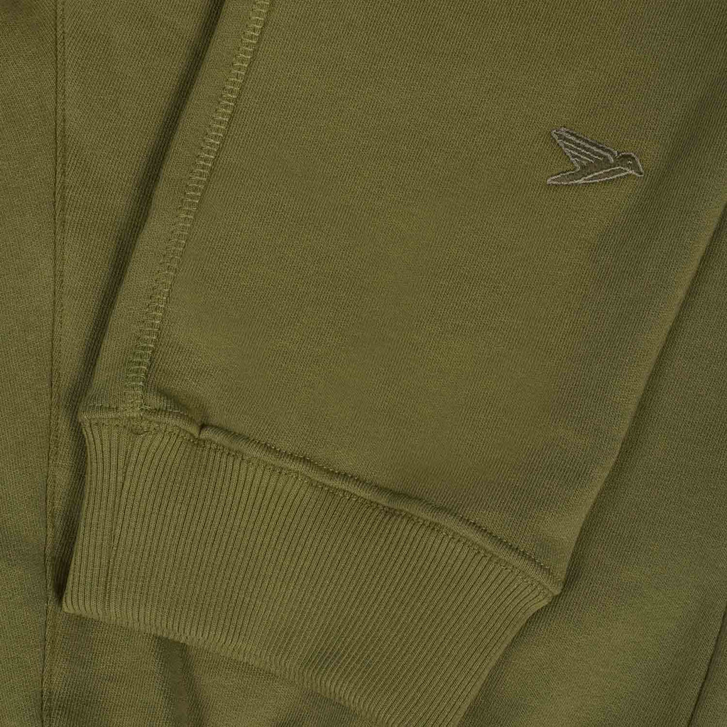 Silverstick Nusa Mens Organic Cotton Sweatpant Capulet Olive Embroidery