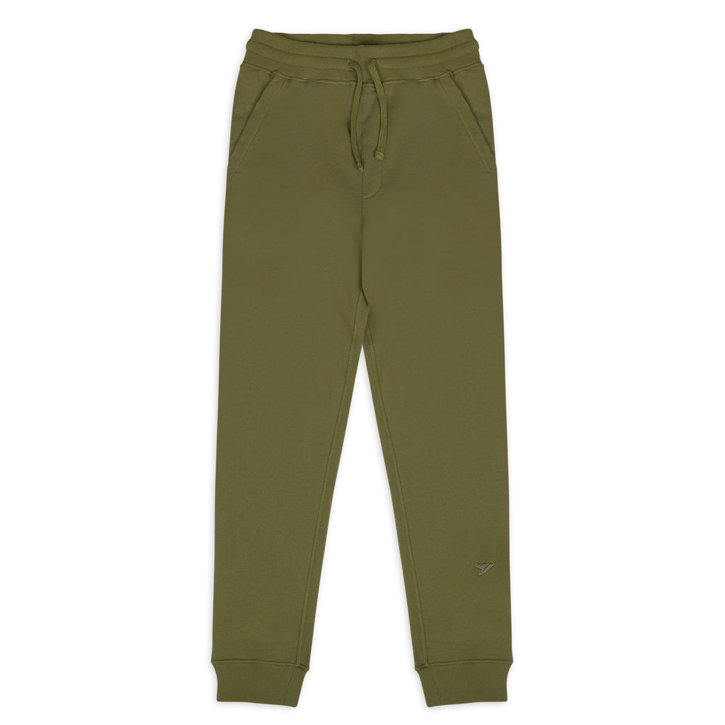 Silverstick Nusa Mens Organic Cotton Sweatpant Capulet Olive Front