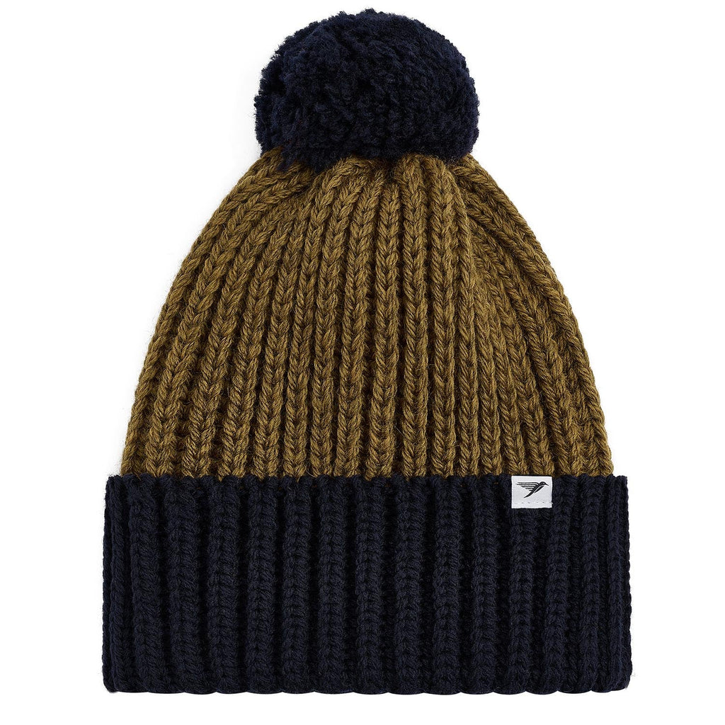 snowdon merino wool bobble hat