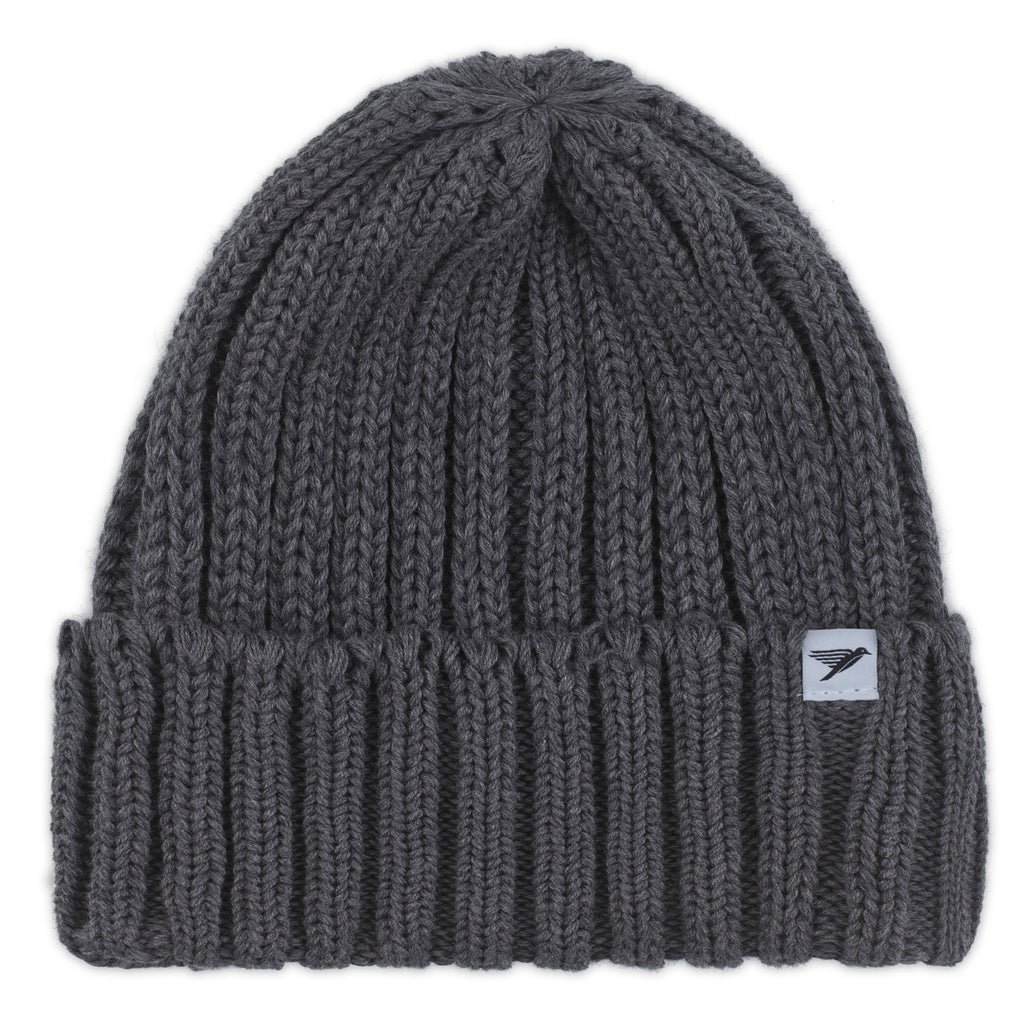 Silverstick Summit Heavyweight Organic Cotton Beanie Grey