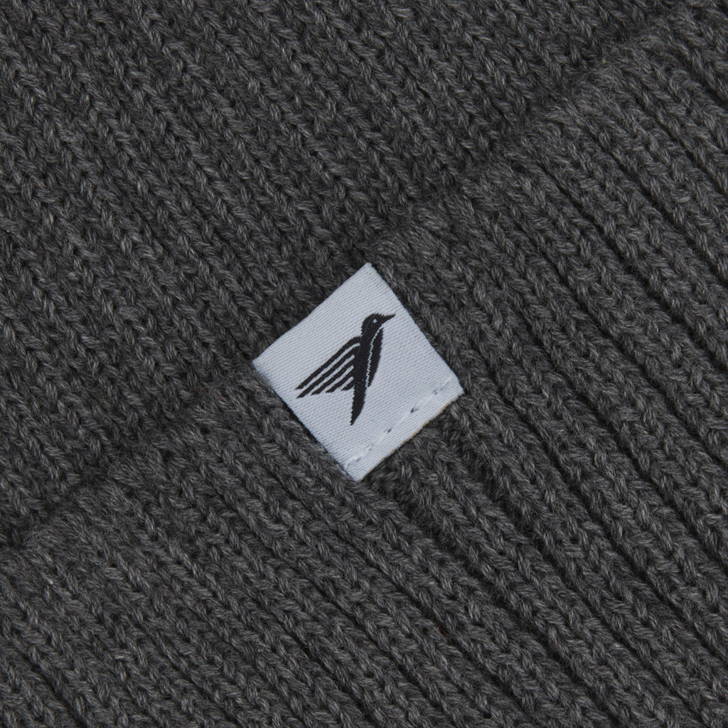Silverstick Summit Lightweight Organic Cotton Beanie Grey Label