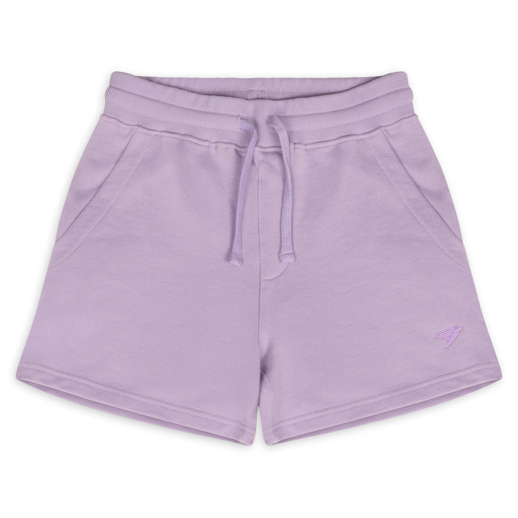 Silverstick Sunn Womens Organic Cotton Sweatshorts Wisteria Front