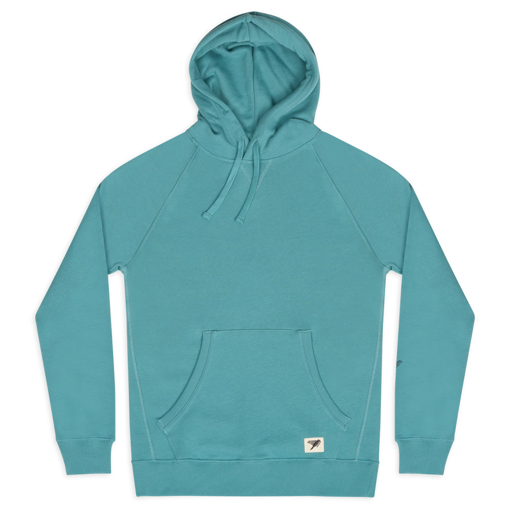 Silverstick Weber Mens Organic Cotton Hoodie Brittany Blue Front