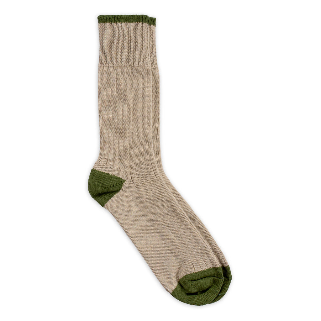 Silverstick Organic Cotton Caburn Greto Contrast Day Sock Full Size