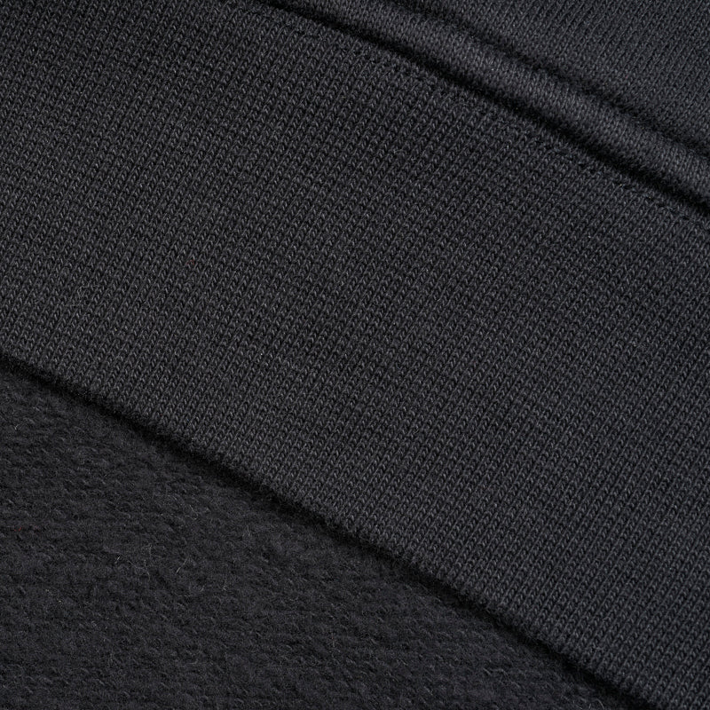 silverstick mens organic cotton hoodie ellerton charcoal fabric