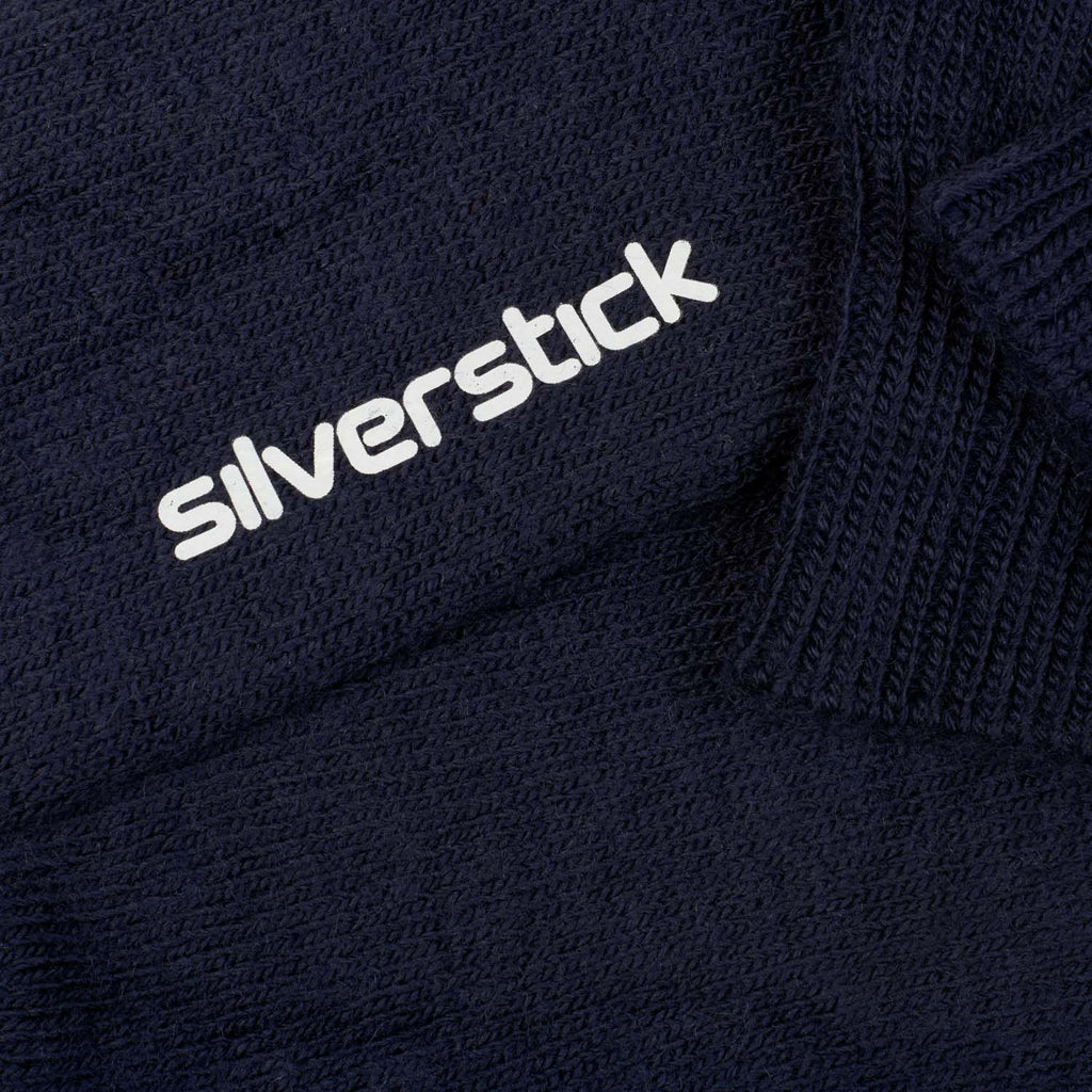 Silverstick Natural Wool British Hiking Sock Navy Close Up