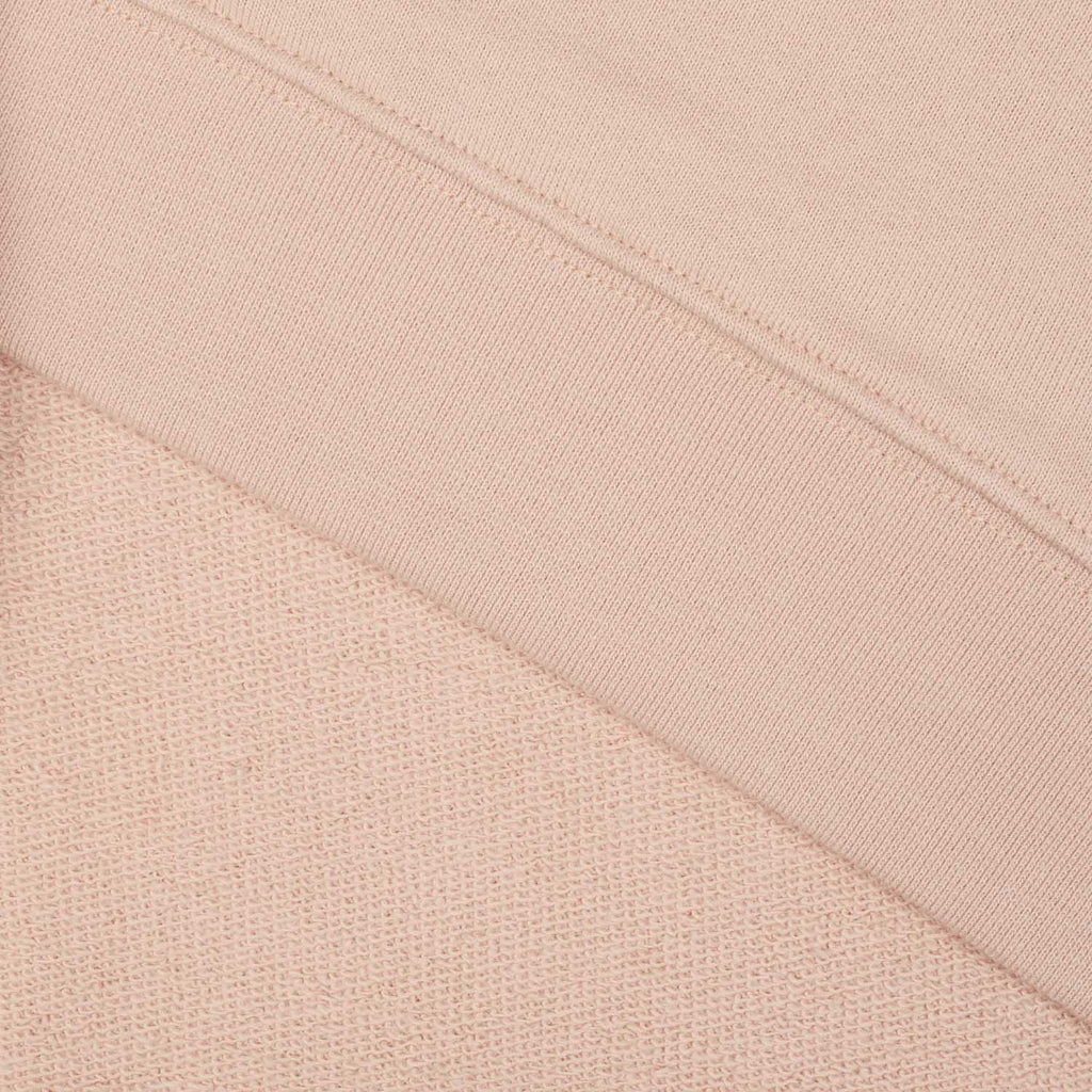 Silverstick Womens Beau Organic Cotton Sweatshirt Faded Pink Brushed Fabric
