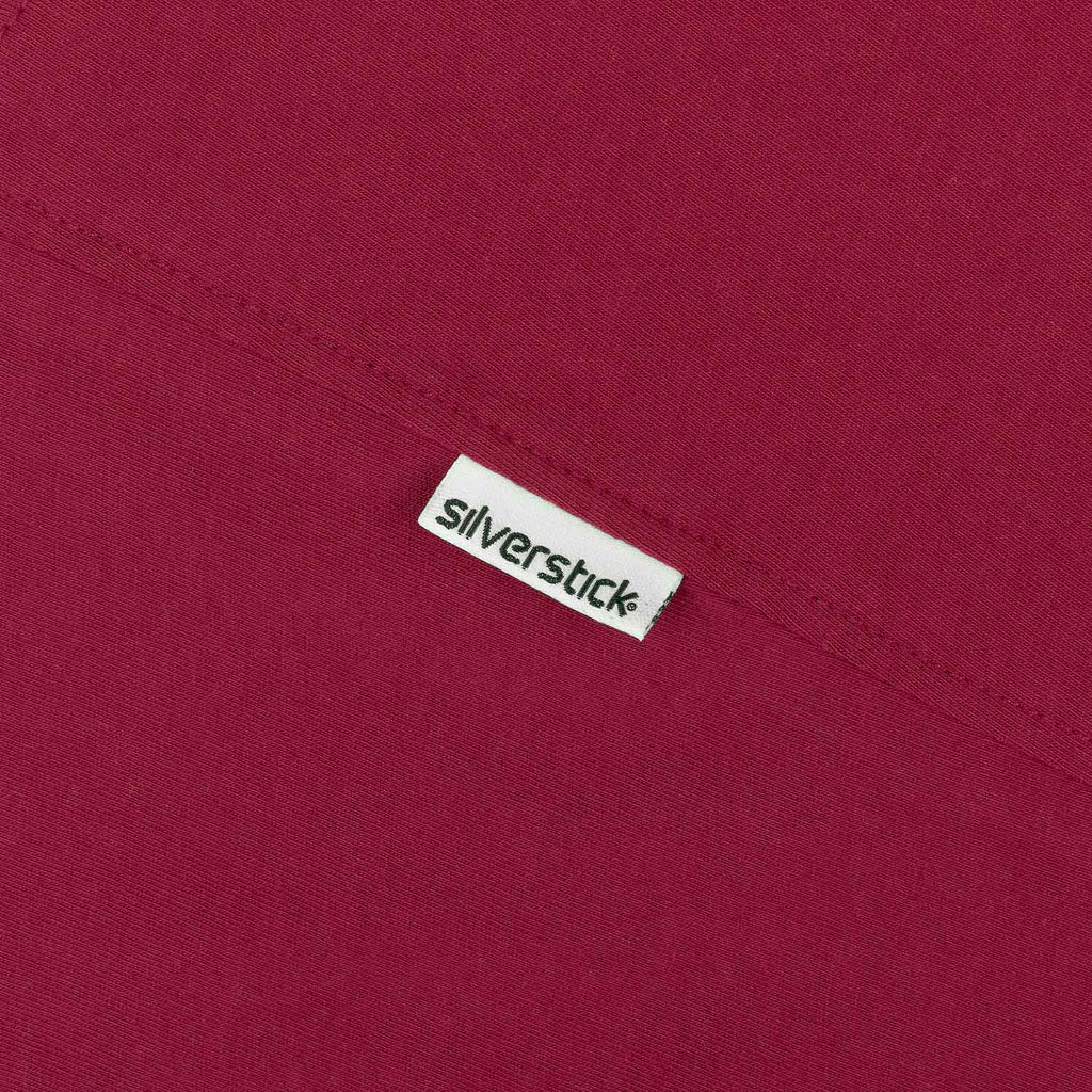 silverstick womens adventure organic cotton t shirt beaujolais side label