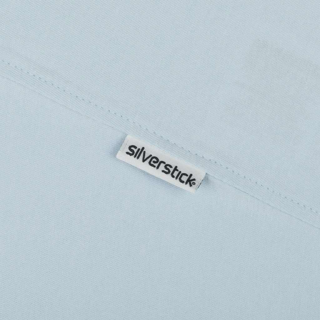 silverstick womens adventure organic cotton t shirt illusion blue label