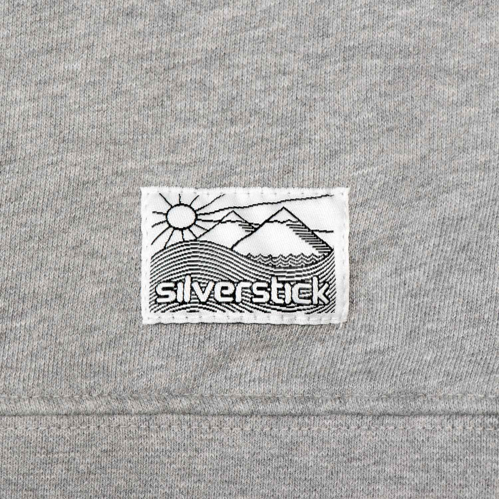 silverstick womens organic cotton sweat beau ash patch label