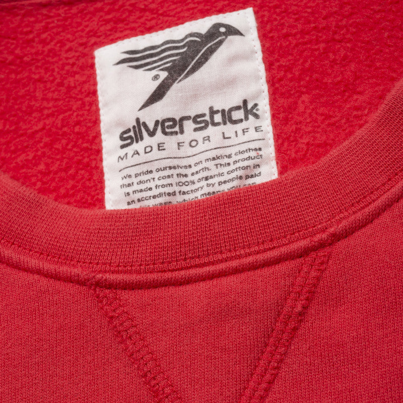 silverstick mens organic cotton nias grenadine sweat printed label