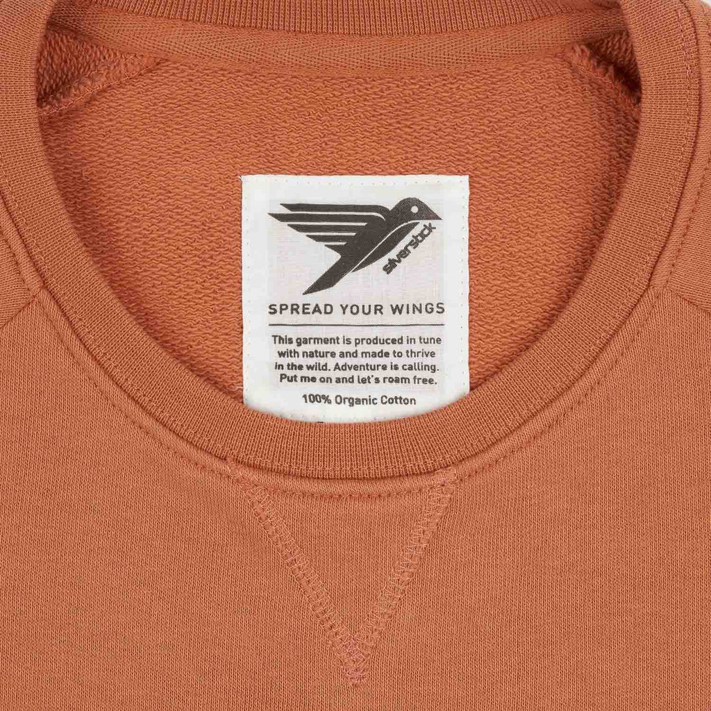 Silverstick Womens Beau Organic Cotton Sweatshirt Pheasant Label