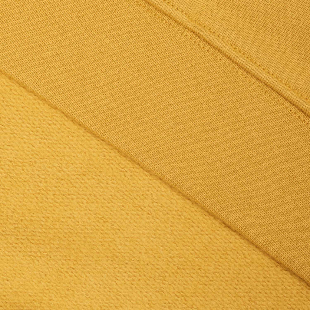 silverstick mens organic cotton hoodie ellerton maize fabric