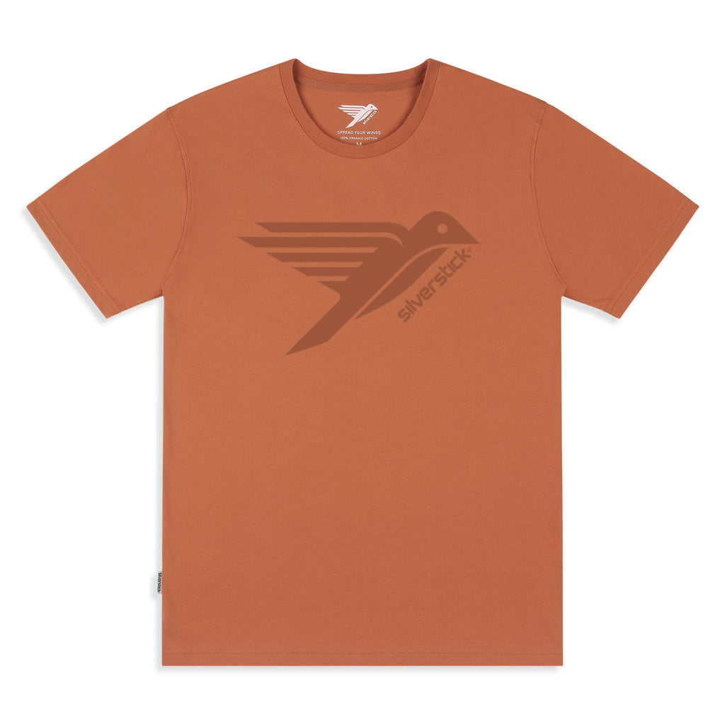 Silverstick Mens Organic Cotton T Shirt Original Logo Pheasant