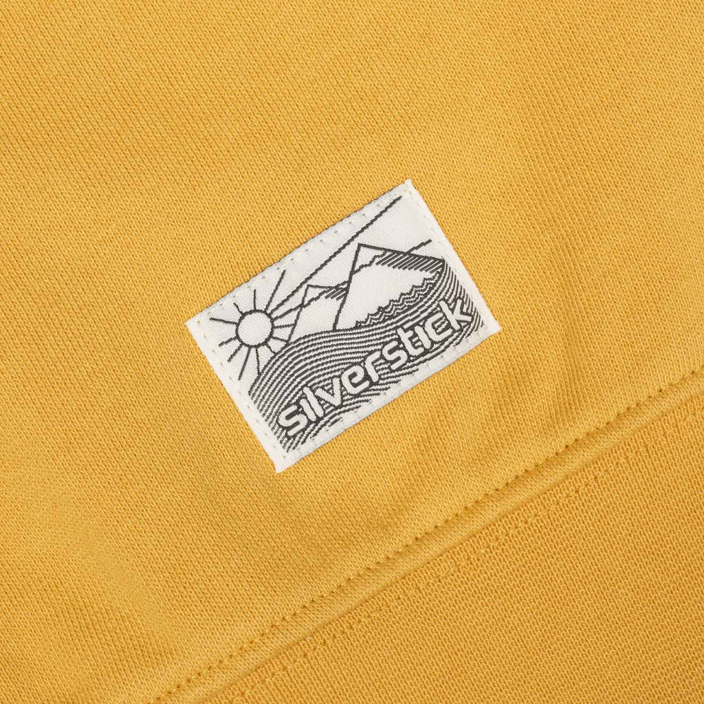 silverstick mens organic cotton hoodie nias maize patch label